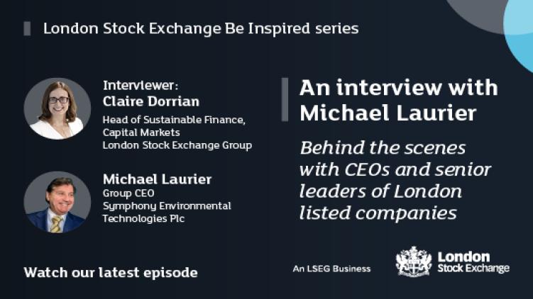 Michael Laurier, Group CEO, Symphony Environmental Technologies